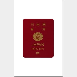 Japon Passport Posters and Art